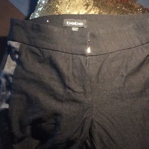 Bebe. Size 00 tuxedo pants